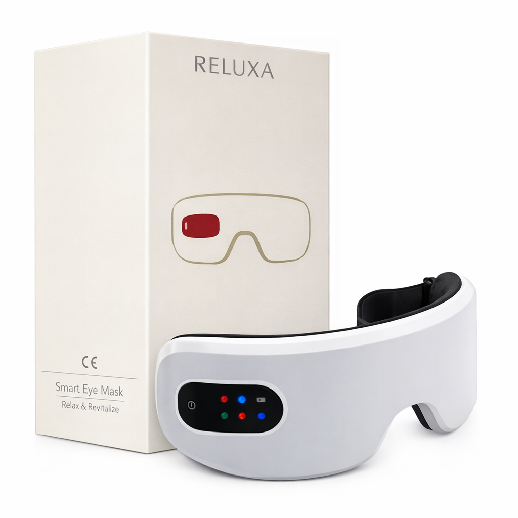 【100名様限定　30％OFF】　RELUXA　スマートアイマスク　Bluetooth付き