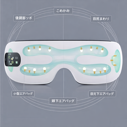 【100名様限定　30％OFF】　RELUXA　スマートアイマスク　Bluetooth付き